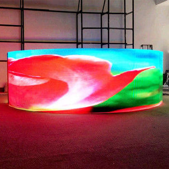 High Brightness P10 Outdoor Led Cylindrical Billboard Fixed Full Color Led Cylindrical Video Wall Display