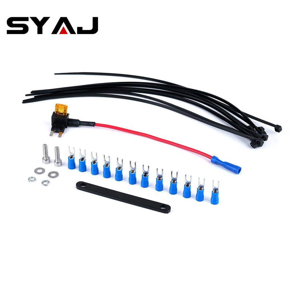 Overhead 6 Rocker Switch Pod / Panel Wiring Kit Electric Control Panel Box With Control And Source System Relay Box For J-eep Jk