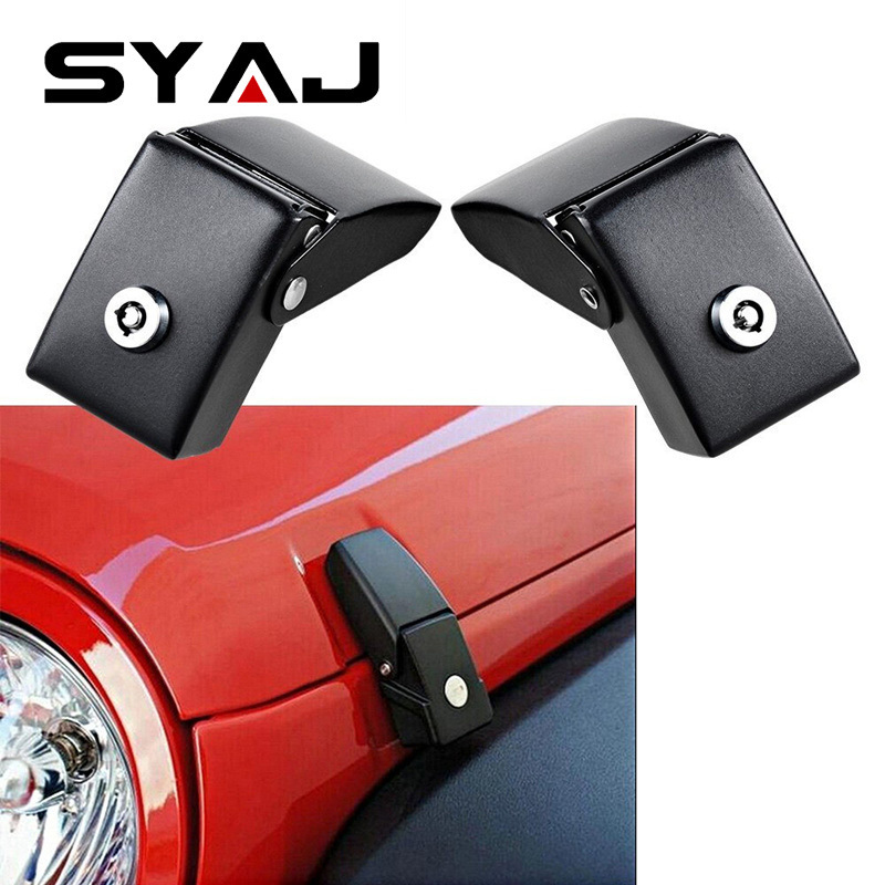 Car Accessories Hood Lock Catch Latch For Jeep Wrangler 2007-2016