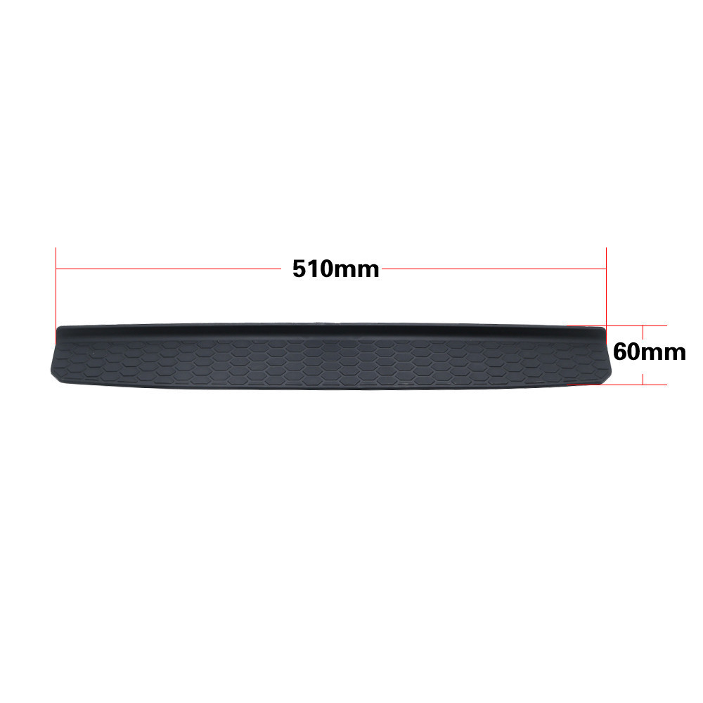 Black ABS Non-slip Car Door Sill Guard  Scuff Panel Step Protectors For Jeep Wrangler JK 2 Door Auto Styling