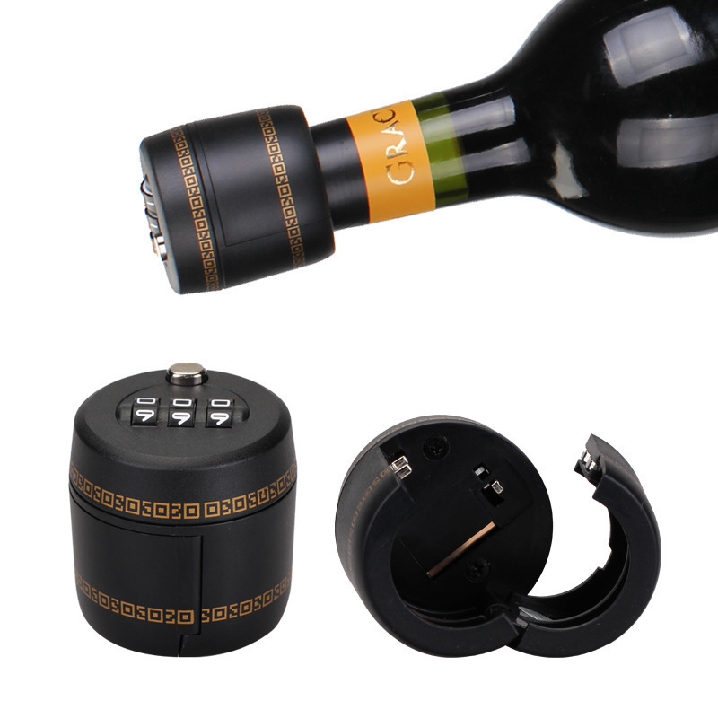 Wine Combination password Lock Liquor Bottle Wine Top code Stopper Wine Bottle Digital Lock