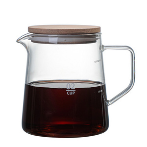 Coffee Pot Pour Over Glass Range Server Kettle Brewer Barista Percolator Carafe Drip pot