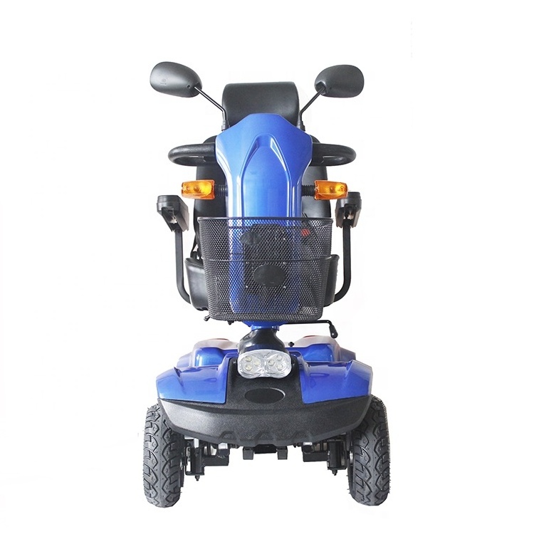 Adult City Electric With Fishnable Color Four Wheel Moped Bike Mobility Scooter 4 Wheel