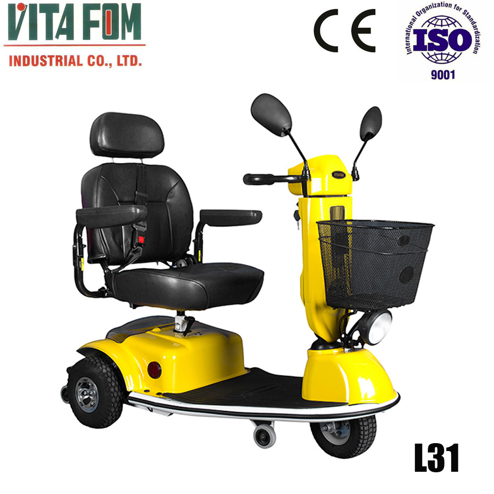 Three wheel/Tricycle Disabled/Handicapped/Elderly Electric Mobility Scooter (Taiwan Motor & PG Controller) with CE