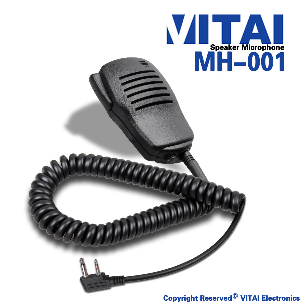 VITAI MH-001 Excellent Microphone Portable Mobile Speaker Microphone for Handheld Radio