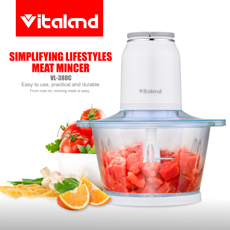 Multifunctional  food processor electric meat grinder blender meat grinder chopper for household VL-388C