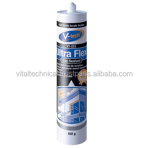 VT-223 Ultre Flex Gap Sealant Acrylic Sealant High Elastic For External and Internal uPVC Window