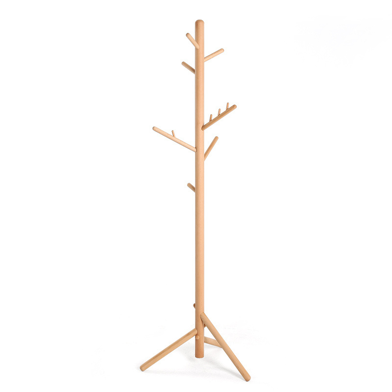 custom nordic style delicate workmanship wooden hat display stands wood coat racks