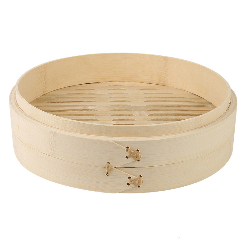 wholesale chinese mini bamboo steamer 16 10 inch basket