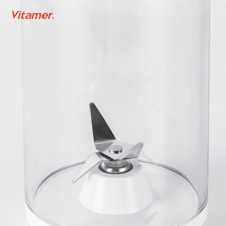 Vitamer personal mini home usb 4 blades juicer rechargeable fruit juice kitchenaid blender