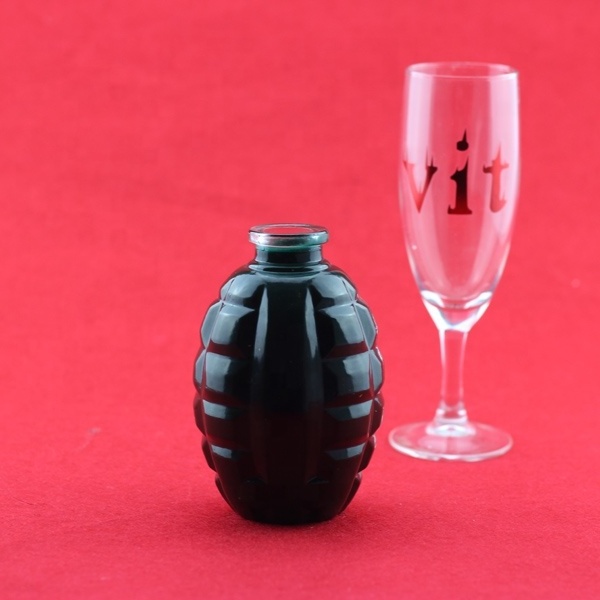 Top Quality Hand Grenades Shaped Glass Russian Vodka Bottles Rum Bottles