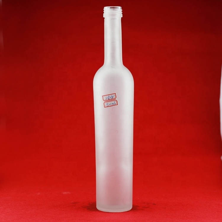 750ml Glass Wine Exotic Liquor Bottles Opaque White Glass Bottle