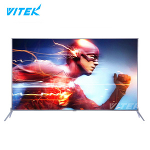 Best Selling 43inch Metal Frame ELED TV, 43 inch Slim 1920*1080 FHD LED TV Smart, New Model Cheap Bulk 4K Smart TV 55 inch