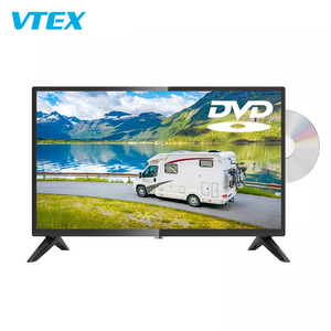 VTEX 22 24 Inch Smart LED TV Android DVD Player Camping Television DC 12V Solar Power TV