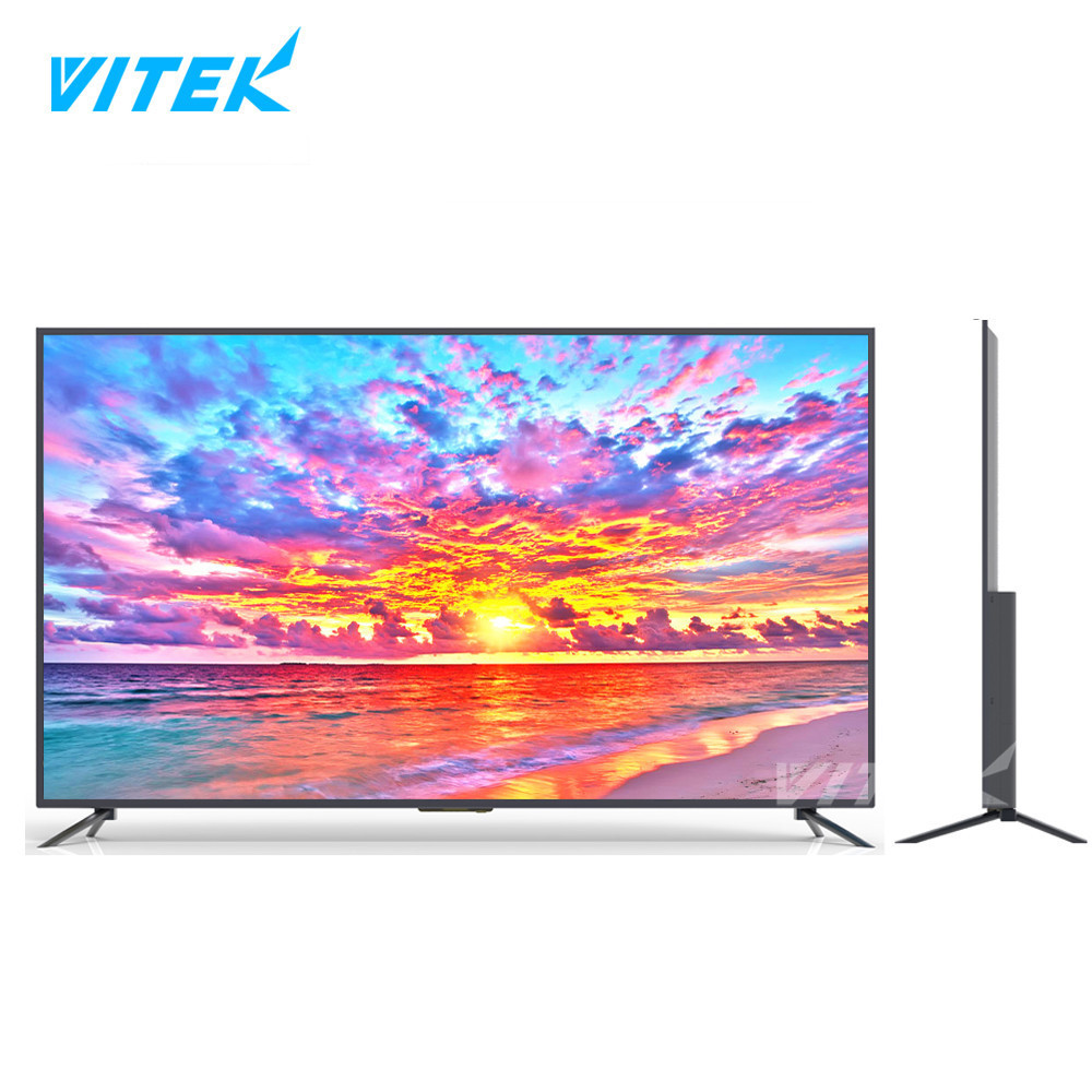 Vitek Latest Android WIFI Support 55 4K Smart TV, UHD 2160P 4K LED TV Television Smart, 40 42 50 55 inch Smart TV LED 32