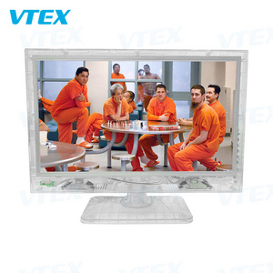 Wholesale OEM Acceptable 19 Clear Lcd Led TV Prison Jail Corrections Products HD Transparent Prison TV