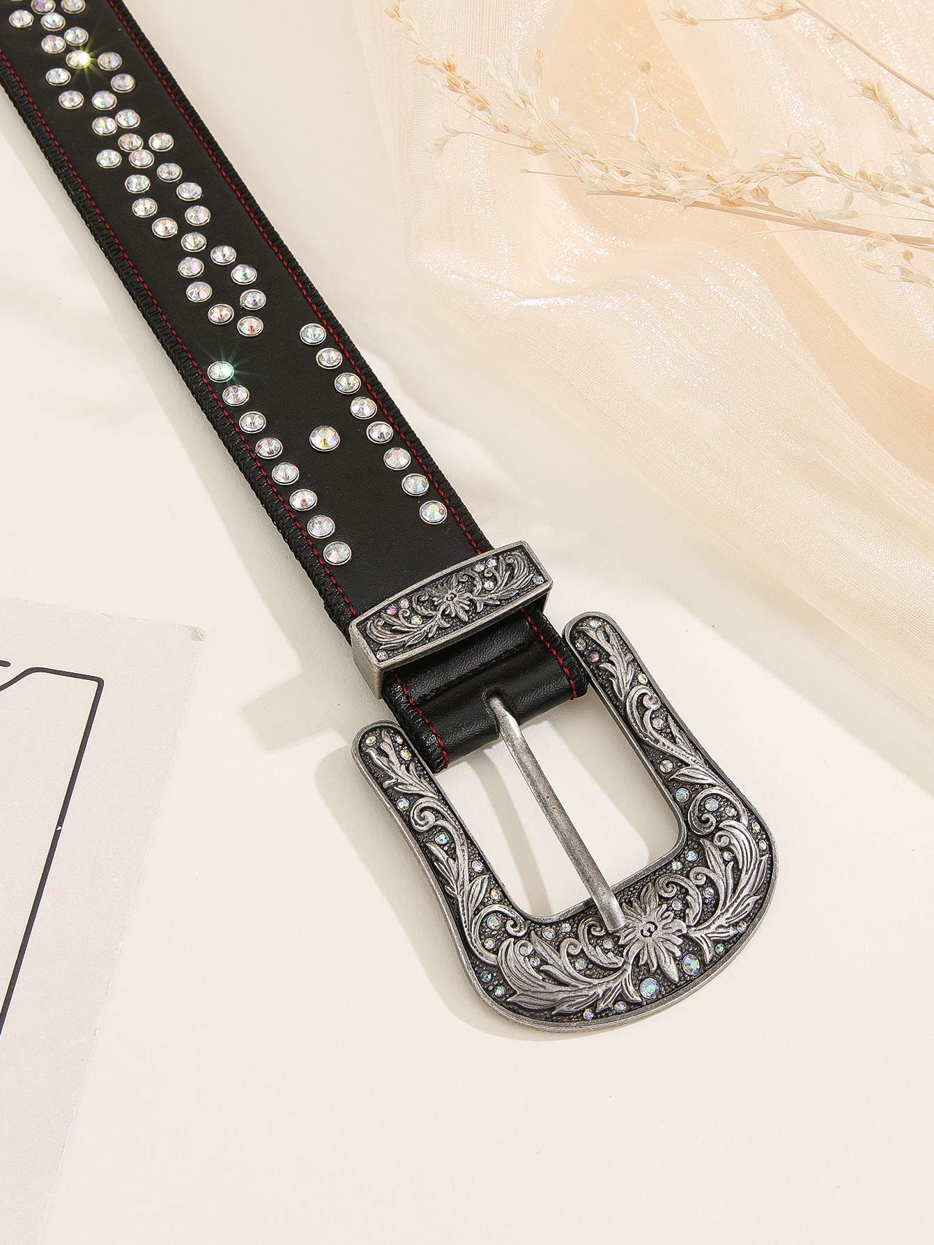 Manufacturer bb simon rhinestone belt for unisex western crystal ice diamond studded belt