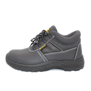 steel plate goodyear weltd rubber bottom working stylish industrial strong composite toe cap stocked plastic safety shoes