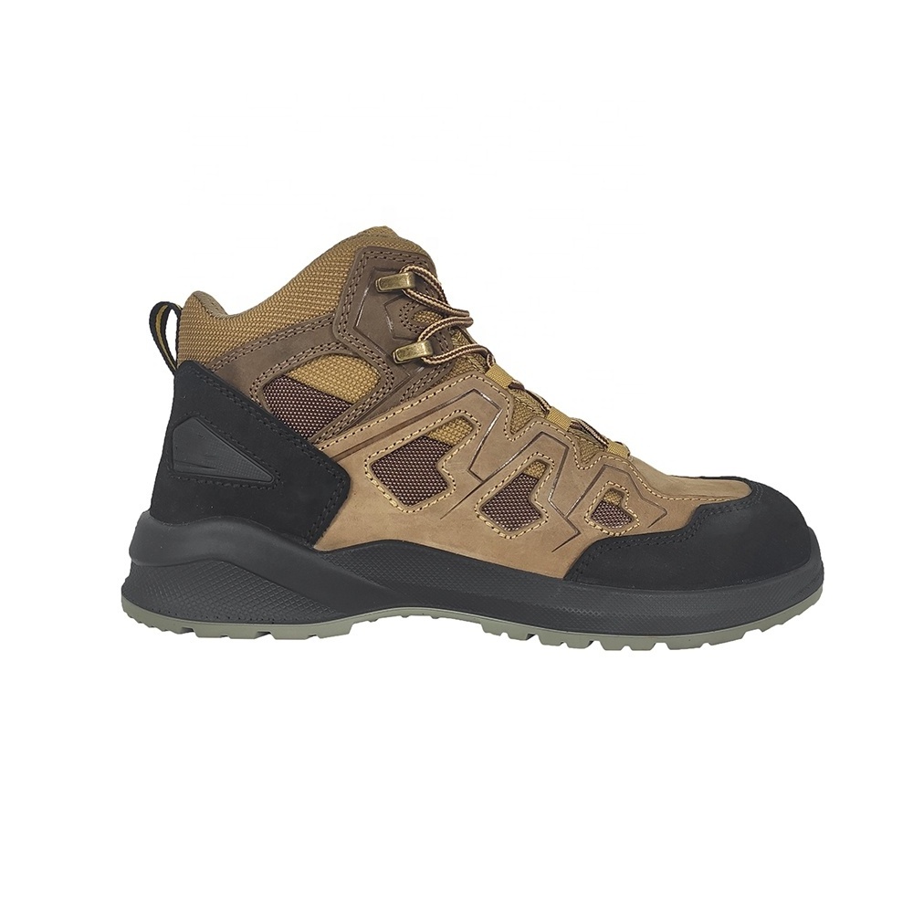 VITOSAFE OEM Customized Construction Light Weight Steel Toe Work Boots Safety Shoes For Men