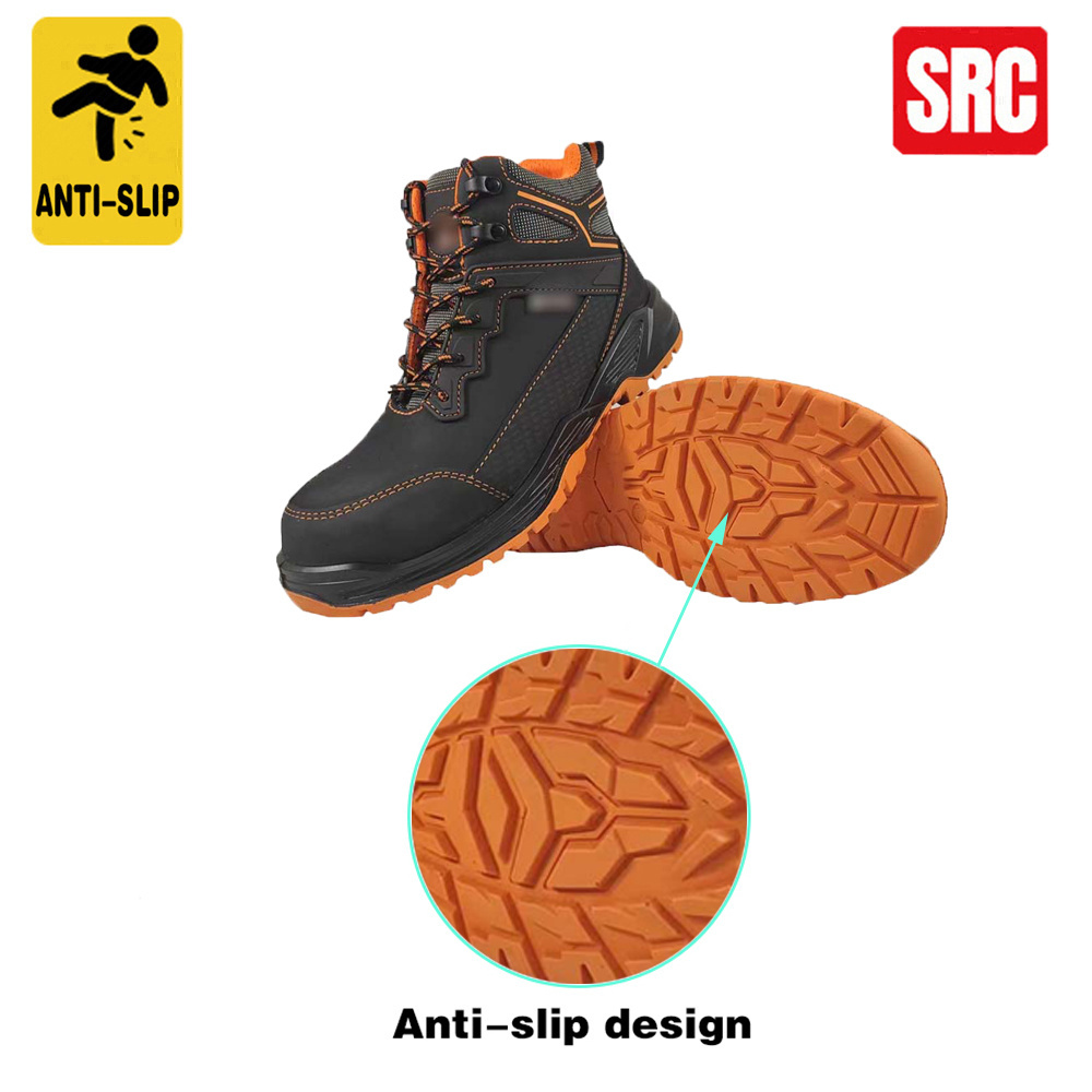 Wholesale High Quality Labor Footwear Anti-smashing Work Safety Shoes Boots for Men S3 with Steel Toe