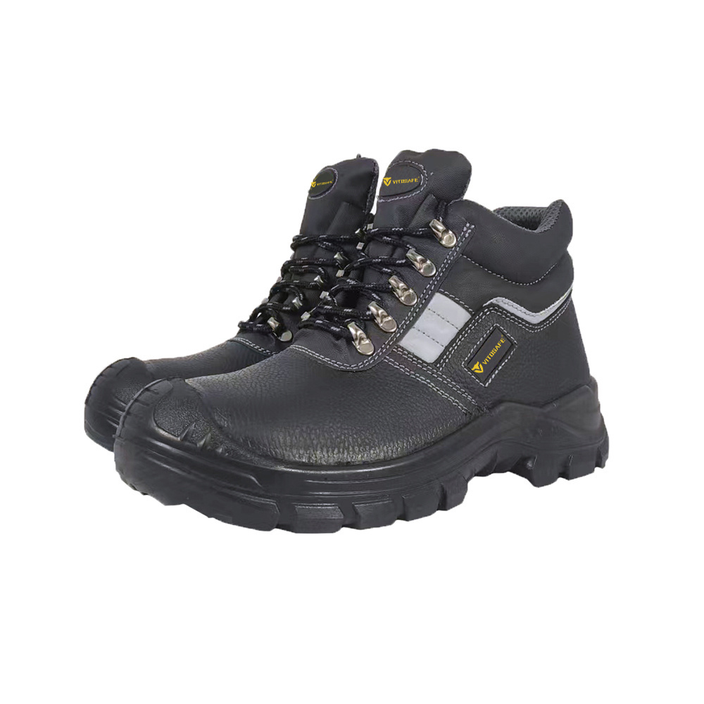 High quality breathable anti-slip work safety shoes boots s3 with steel toe for men