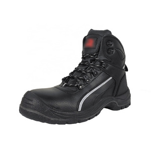 VITOSAFE Wholesale Labor Footwear Black Protective S3 Steel Toe Working Boots Safety Shoes for Men