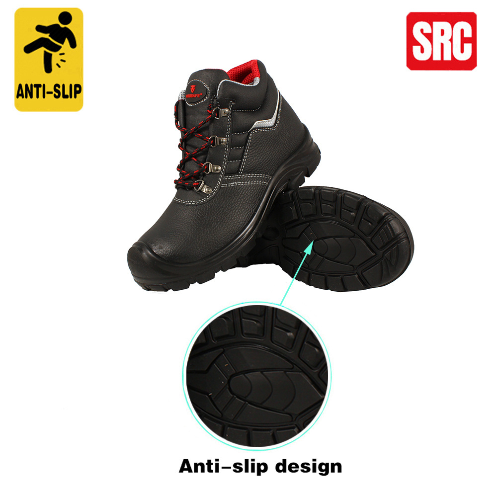 Factory Wholesale Price High Quality Leather Anti-smashing Safety Shoes/Boots for Men and Women