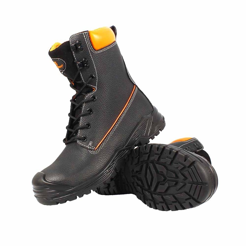 VITOSAFE Waterproof Leather Anti Chain Saw Cut Resistant Work Safety Shoes Boots S3 Unisex