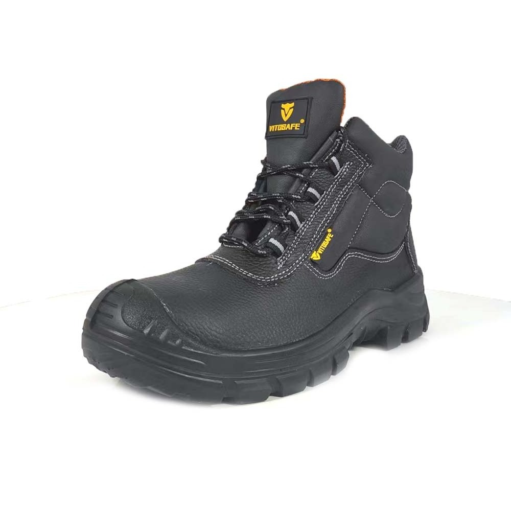 Security high quality electrician work oil slip-resistant diabetic en345 rubber soft sole safety shoes  boots for workers