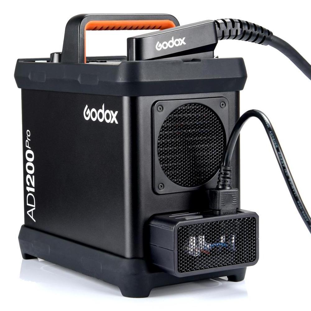 Godox AD1200Pro 1200W TTL Power Pack Kit 0.01-2s Recycle Time with HSS High-Speed Synchronization Outdoor Flash Strobe Moonlight