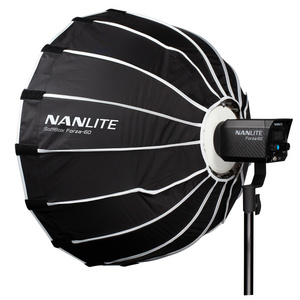 Nanlite SB-FZ60 24inch 60cm Parabolic Softbox 16-Sided Softbox Photography Light Soft Box for Forza 60/60B for interviews