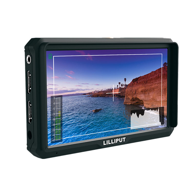 LILLIPUT A5 5 inch 4K Camera-Top HDM Monitor 1920*1080 Full HD 400nit 4K Camera Field Monitor for DSLR Cameras