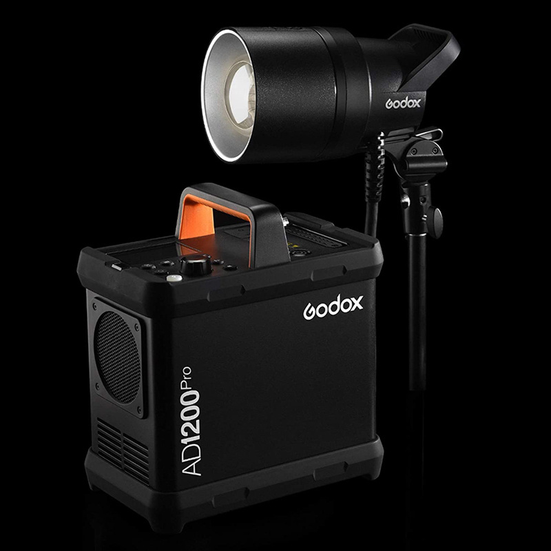 Godox AD1200Pro 1200Ws TTL Power Pack Kit 0.01-2s Recycle Time HSS High-Speed Synchronization Outdoor Bright Flash Light