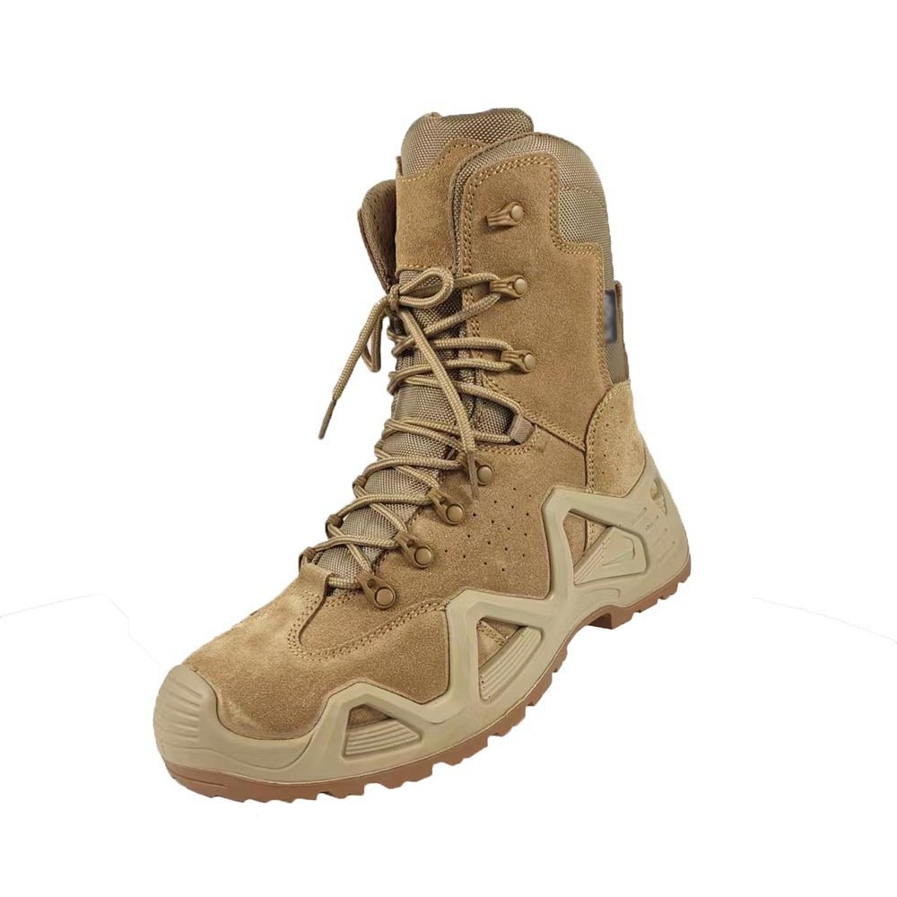 Waterproof Outdoor Steel Toe Desert Safety Shoes S3 Tactical Combat Boots for Men