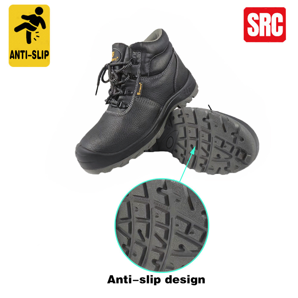 Industrial Labor Protection Zapatos de seguridad punta de acero Work Safety Boots for Men Safety Shoes