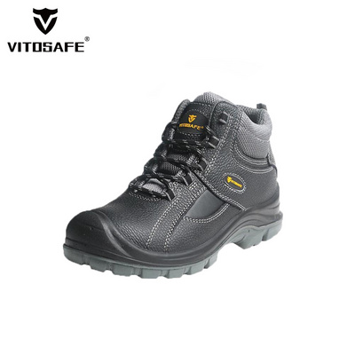 Breathable OEM Industrial S3 Steel Toe Work Boots Men Safety Shoes