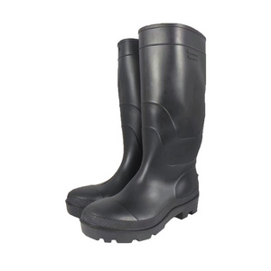 Wholesale Outdoor Waterproof Anti Skid Rain Boots For Adults Rain Boots for Men High Quality Safety Pvc Rain Shoe for women