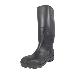 Low Price  Black Unisex Waterproof PVC Customized Rain Boots for Fisheries