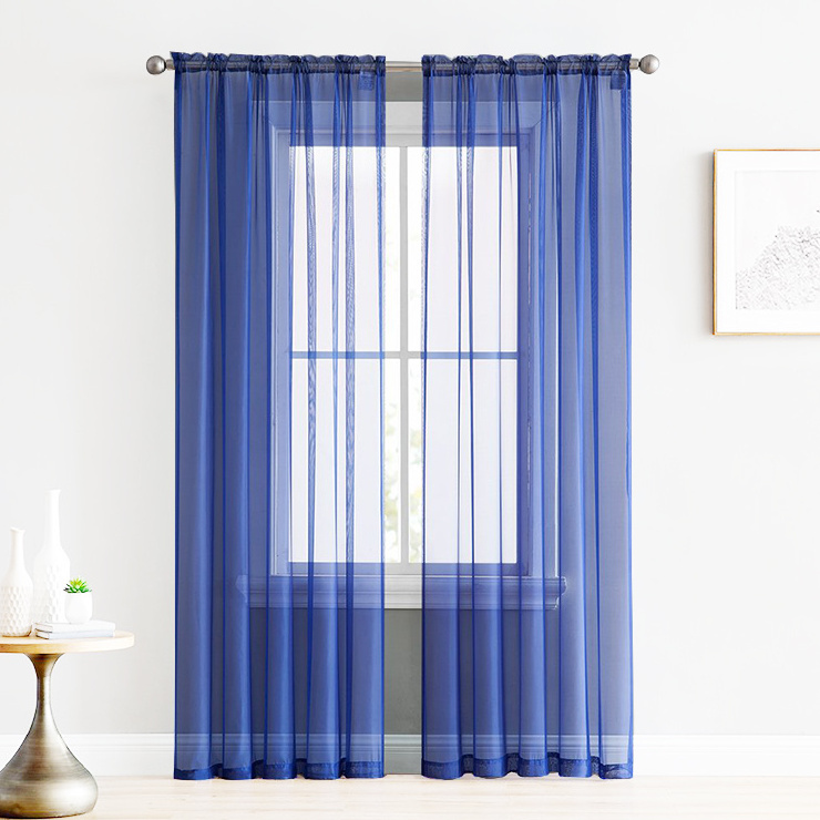 6pcs sheer turkish curtains