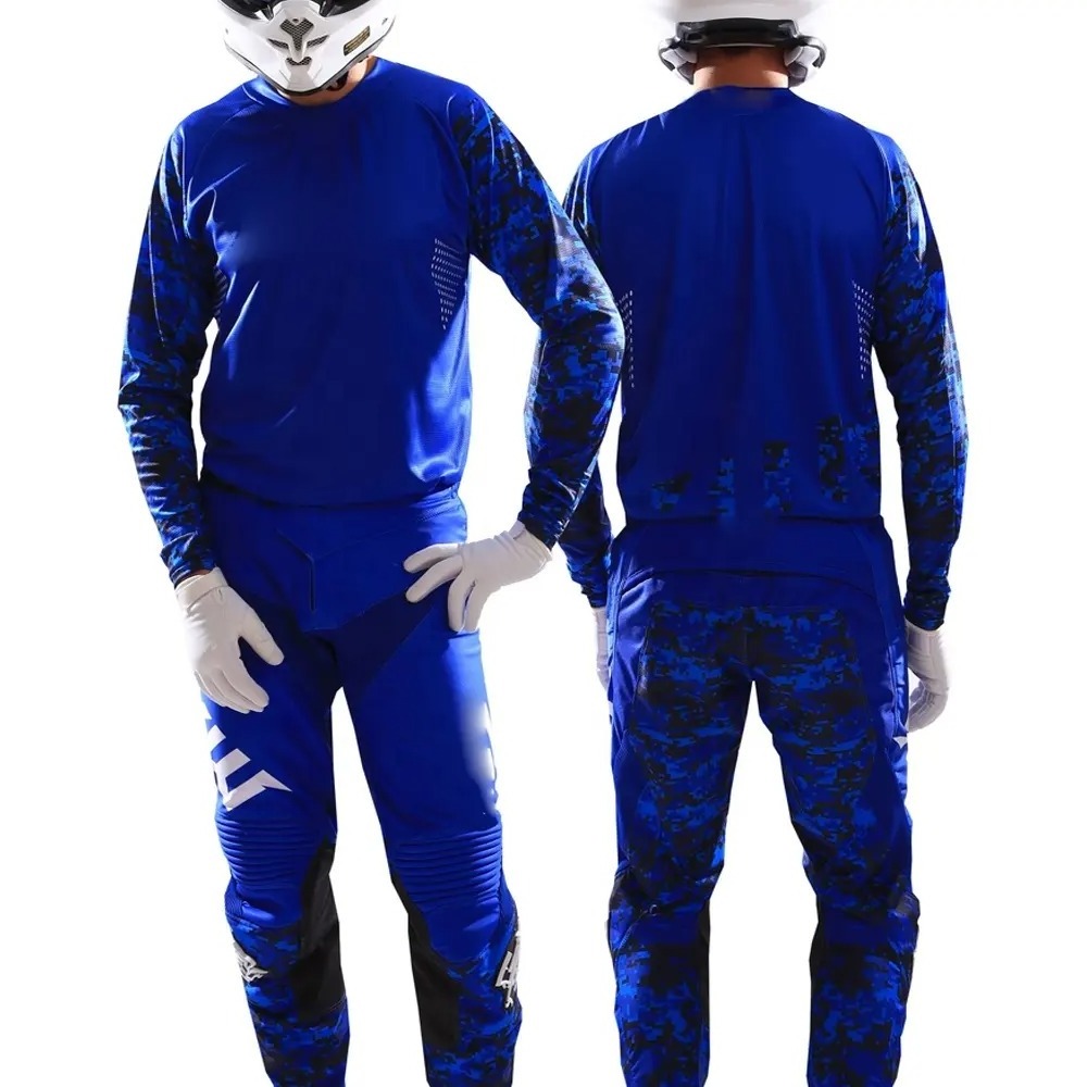 Custom Made MX Motocross Jerseys and Pants Men's MTB Set ATV Dirt Bike Sets with Breathable No Fade Sublimated Graphics