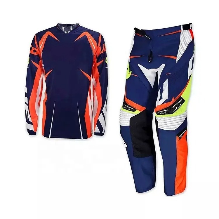 Custom Made MX Motocross Jerseys and Pants Men's MTB Set ATV Dirt Bike Sets with Breathable No Fade Sublimated Graphics