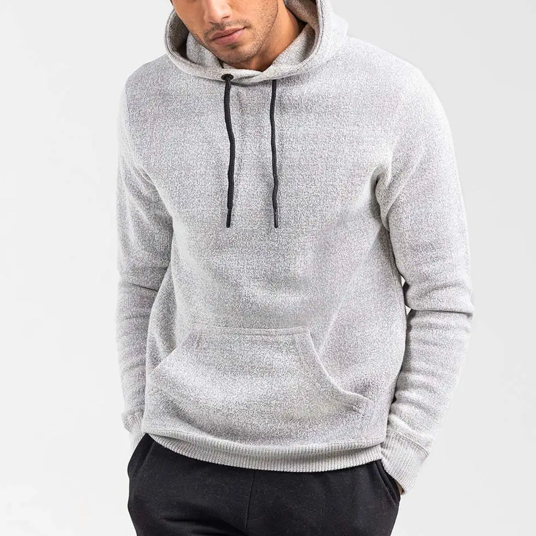 Factory Free Sample Directly Men Clothing Manufacturing Street Wear High Quality Custom 100% Cotton Hoodie For Men