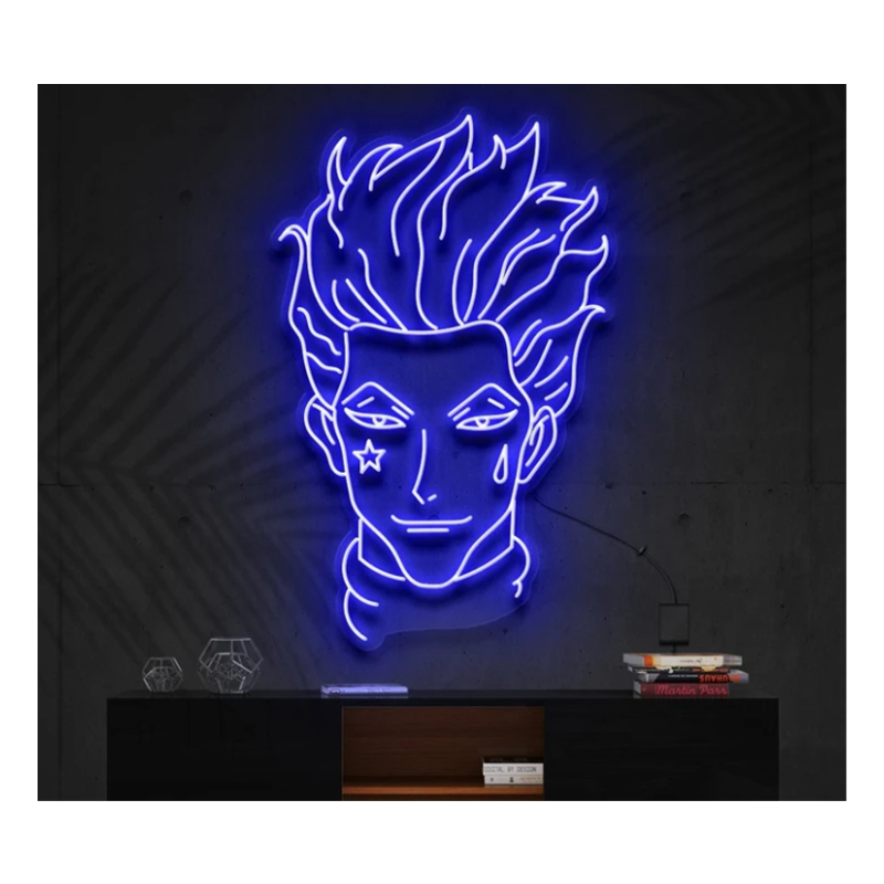 Game Living room wall decor custom Hisoka neon art sign light party neon sign customized neon lights