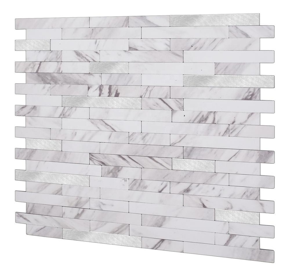 Stick and Go Wall Tile Backsplash Peel and Stick Mosaics