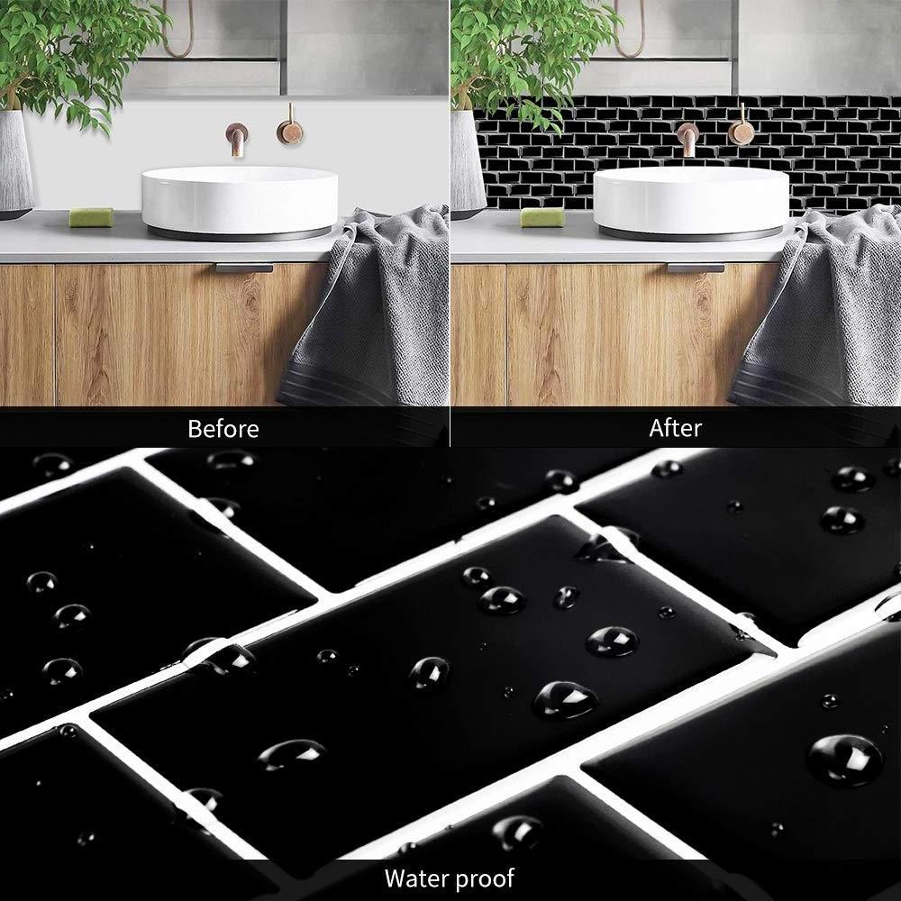 Vivid Tiles Factory Outlet Peel And Stick Home Decor Kitchen Self Adhesive 3D Wall Tiles Natural Resin Wall Tiles