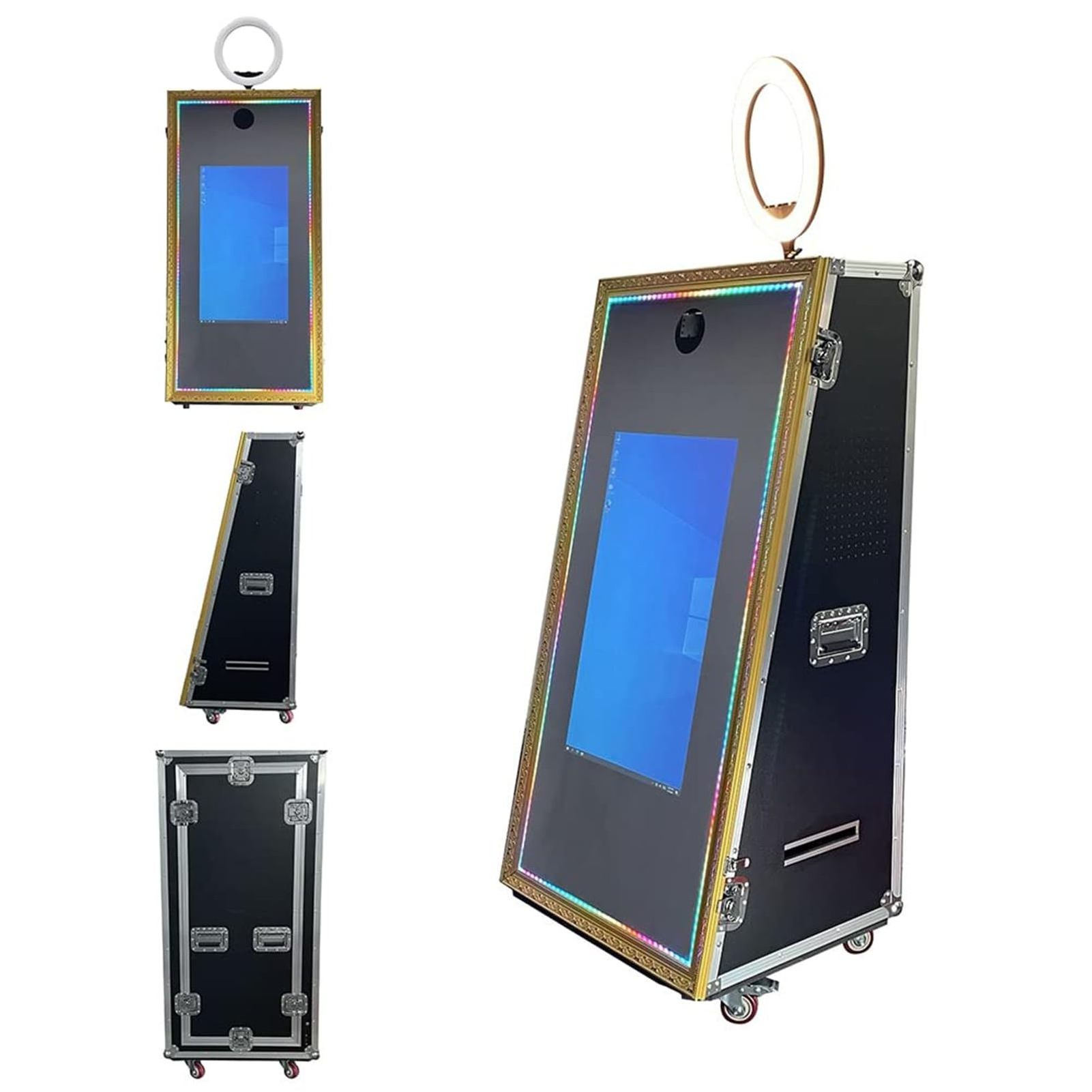 Competitive Price Photo Booth With Biggest Mirror Booth Selfie Kiosk