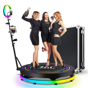 camera 360 degree rotating spin spinner video manual foto selfie magic photobooth 360 photo booth automatic 115 cm 100cm machine