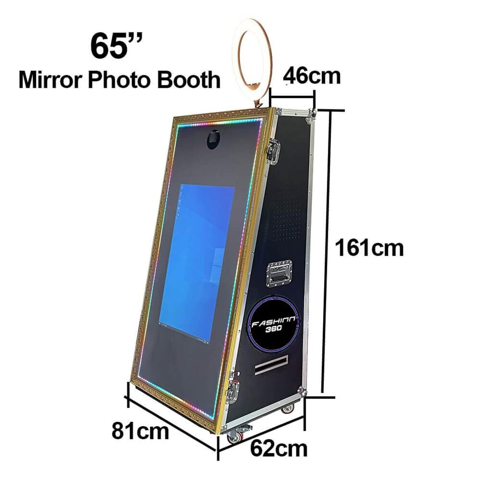 65 Inch Mirror Photo Booth for Party Party Photo Booth Mirror Selfie Photobooth