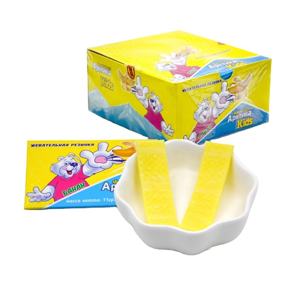 Banana Flavor Europe Chewing Gum Manufacturer