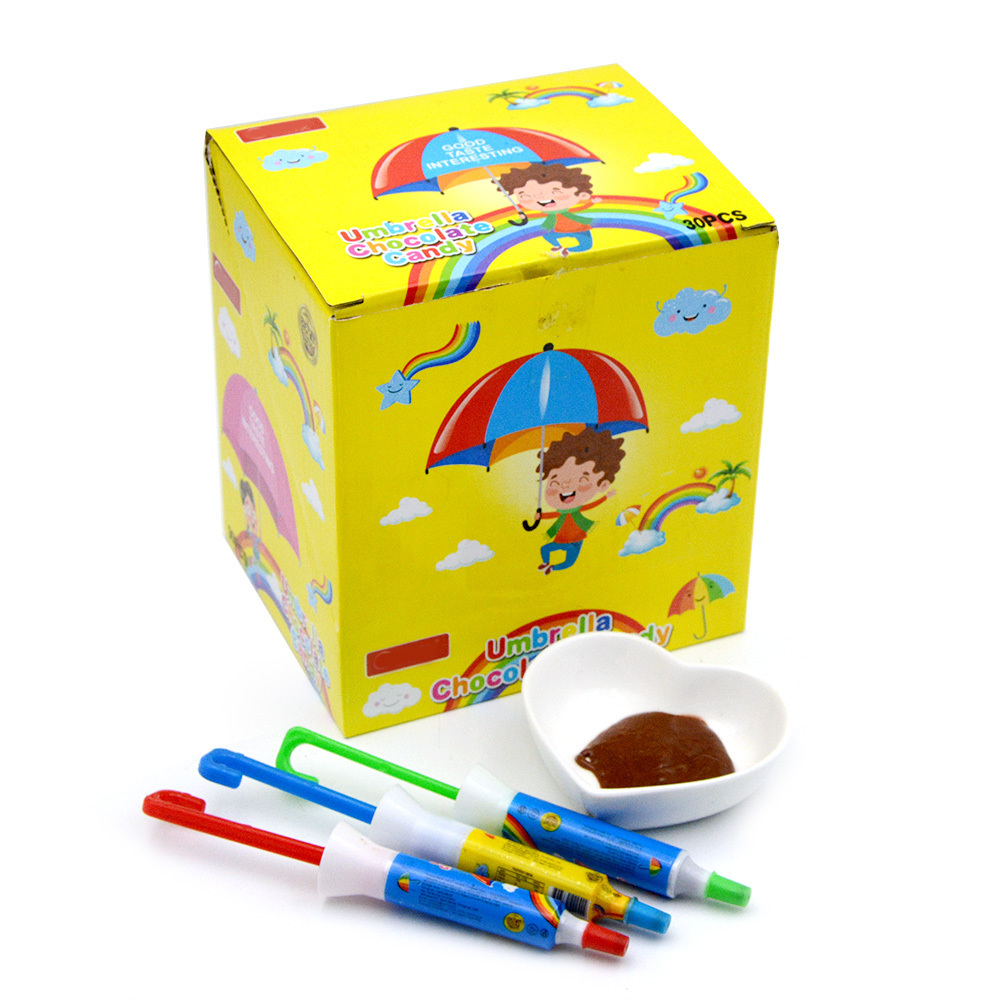 2021 New Arrival hot selling liquid jam umbrella chocolate